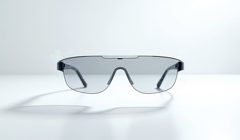 外型輕薄簡約的蘋果智慧眼鏡，呈現時尚穿戴設計美學