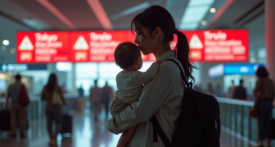 日本東京都心繁華路口，人潮擁擠增加病毒傳播風險。