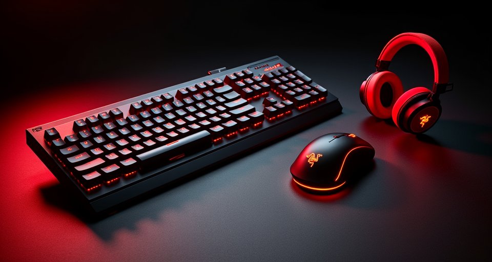 Razer EVANGELION聯名二號機全系列開箱 經典紅黑配色電競周邊震撼登台