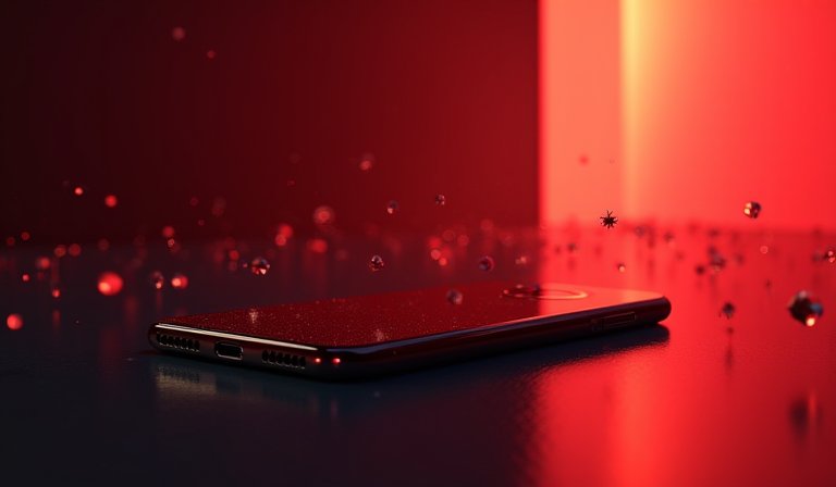 iPhone 18 Pro 深櫻桃色金屬質感機身