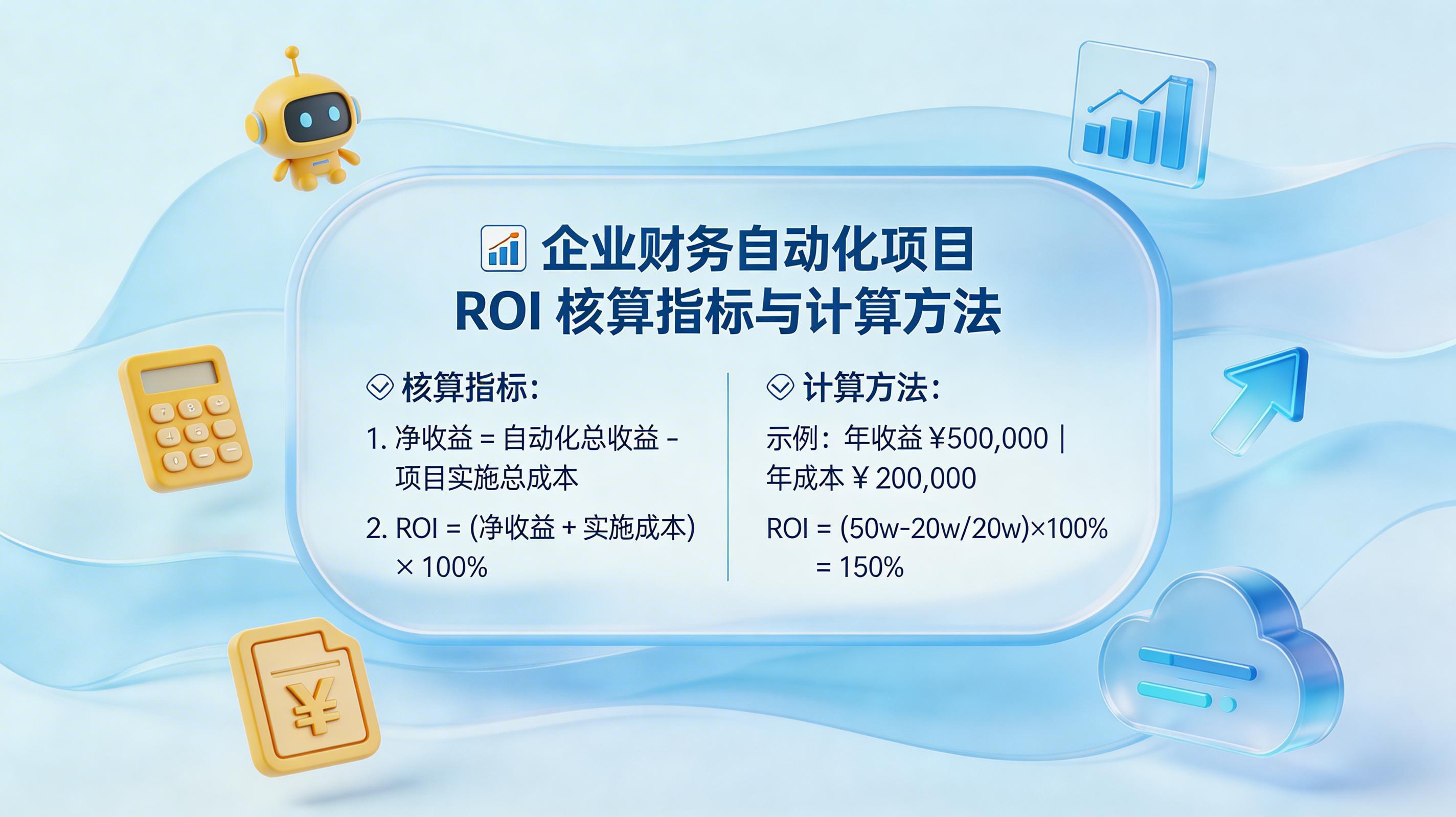 企业财务自动化项目的 ROI 核算指标与计算方法_图1