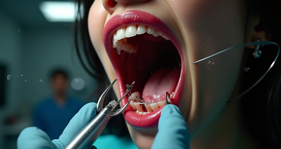 秦嵐神情凝重地接受聲帶注射手術，盼能修復受損嗓音。