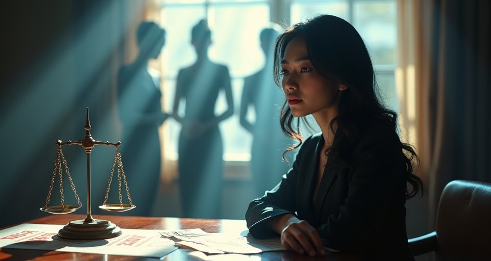 專業律師指著法律文件，點出聲明稿中邏輯自我矛盾之處