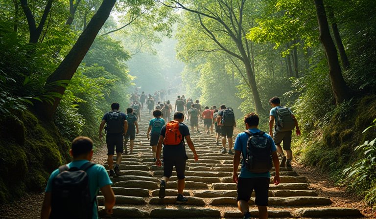 臺中城市郊山探旅掀熱潮千人嗨翻鐵砧山| 青年日報 - LINE TODAY