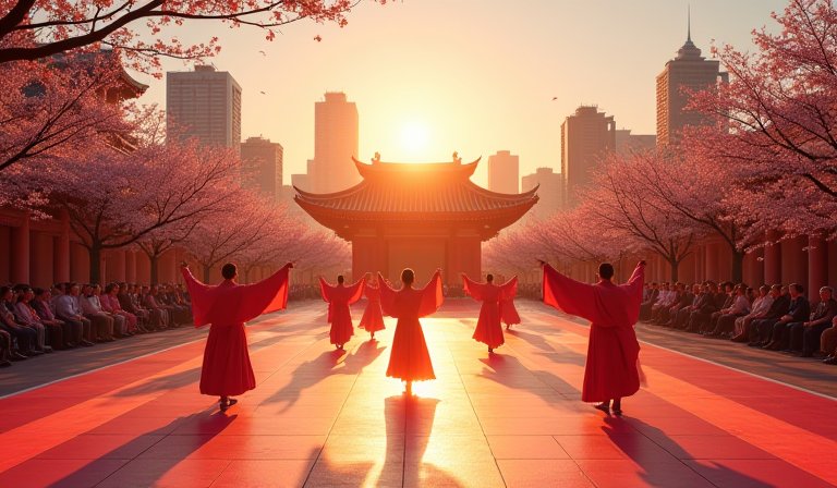 傳統文化與消費場景創新融合 第十九屆 春分 朝陽 文化節 啟幕