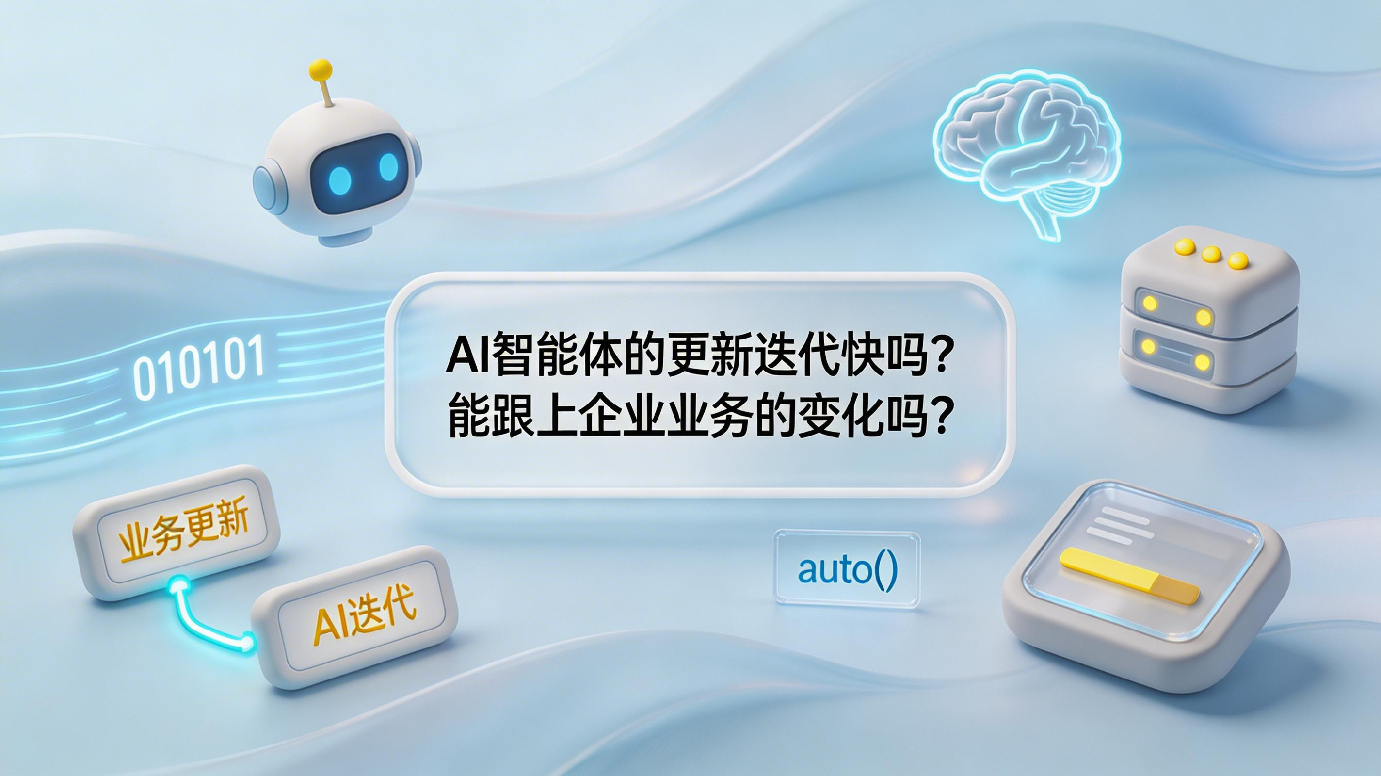 AI智能体的更新迭代快吗?能跟上企业业务的变化吗?_图1