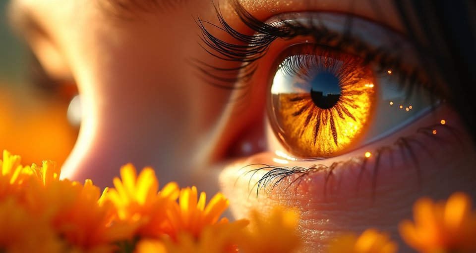 現代人長時間盯著電腦與手機，雙眼暴露於螢幕藍光中。