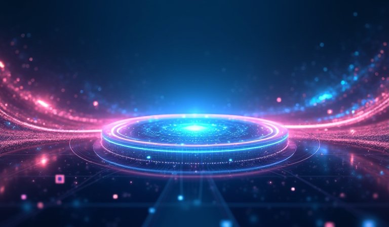 平板呈現整合多元遊戲與即時數據的內容聚合平台介面。