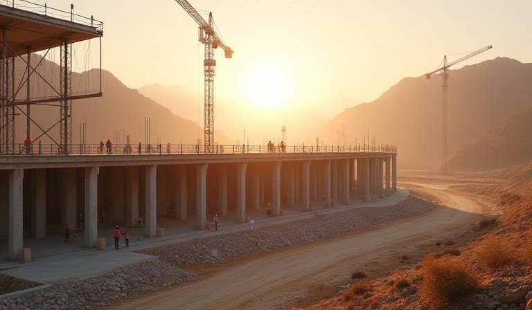 寧夏靈武市全民健身中心建設項目有序推進中