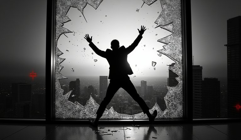 民眾愁容滿面地握著蓋有拒絕理賠戳記的醫療帳單。