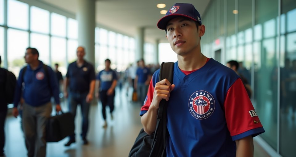 經典賽中華隊李灝宇抵達宮崎 首戰對手澳洲總教練意外入鏡