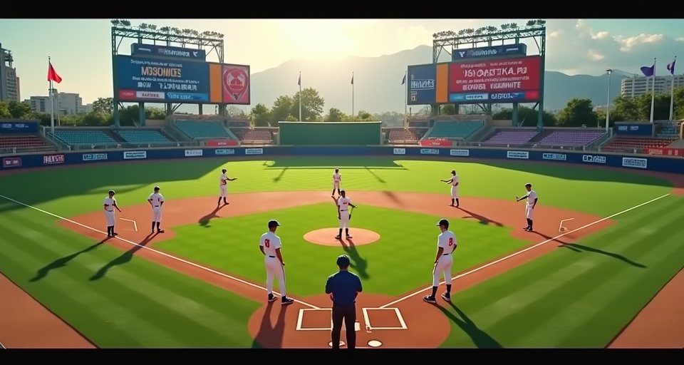 中華隊野手群在球場積極守備，以正賽陣容模擬實戰。