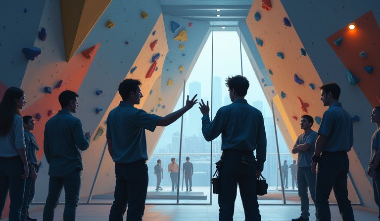 33歲AV網紅北市攀岩館體驗衝突 教練未說明規則引爭議