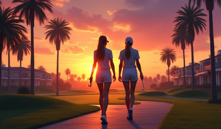 徐薇凌錢珮芸LPGA LA錦標賽並列36 36桿落後領先者10桿 情境示意