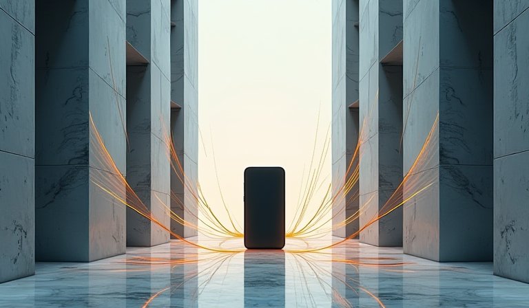 新款智慧型手機與 NCC 標誌，呈現審核程序延宕現況。