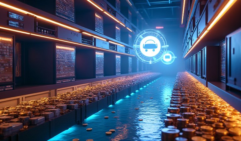 遊戲驛站標誌與大量美金，背景顯示百思買等潛在收購目標。