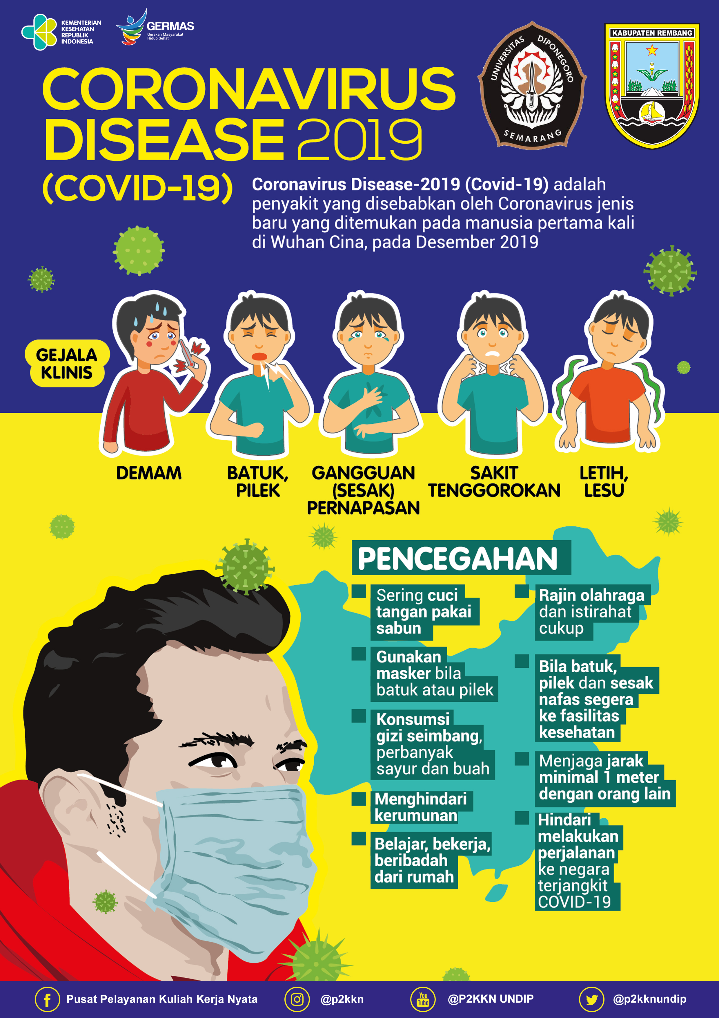 27/04/2018 · poster adalah salah satu media publikasi cetak yang berisi gambar dan tulisan yang padat dan jelas. Membuat Poster Pencegahan Covid 19 Dan Booklet Berisi Istilah Istilah Tentang Covid 19 Untuk Warga Mahasiswa Undip Ingin Warga Mengenal Covid 19 Lebih Dekat Kkn Universitas Diponegoro