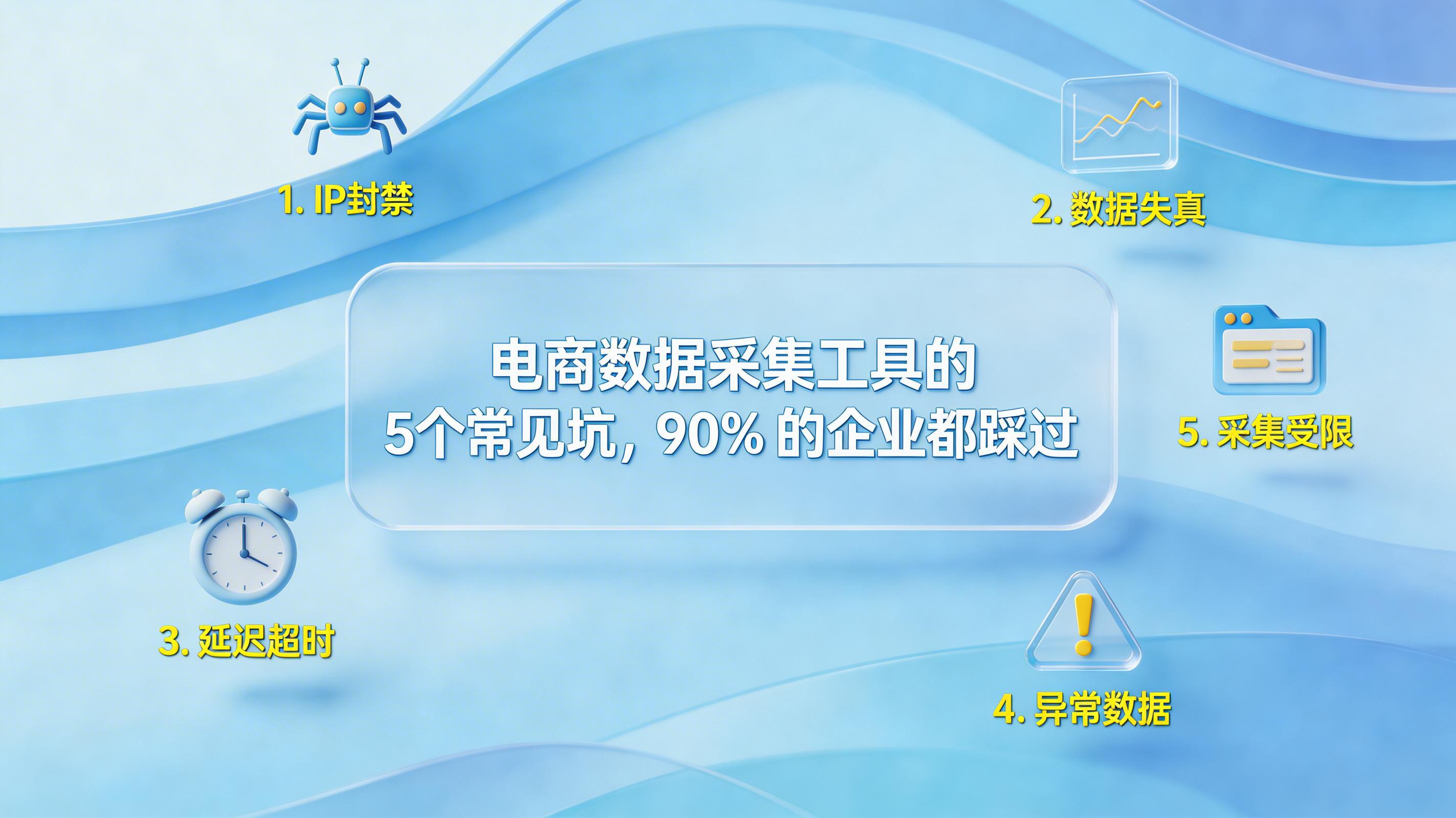电商数据采集工具的 5 个常见坑，90% 的企业都踩过_图1