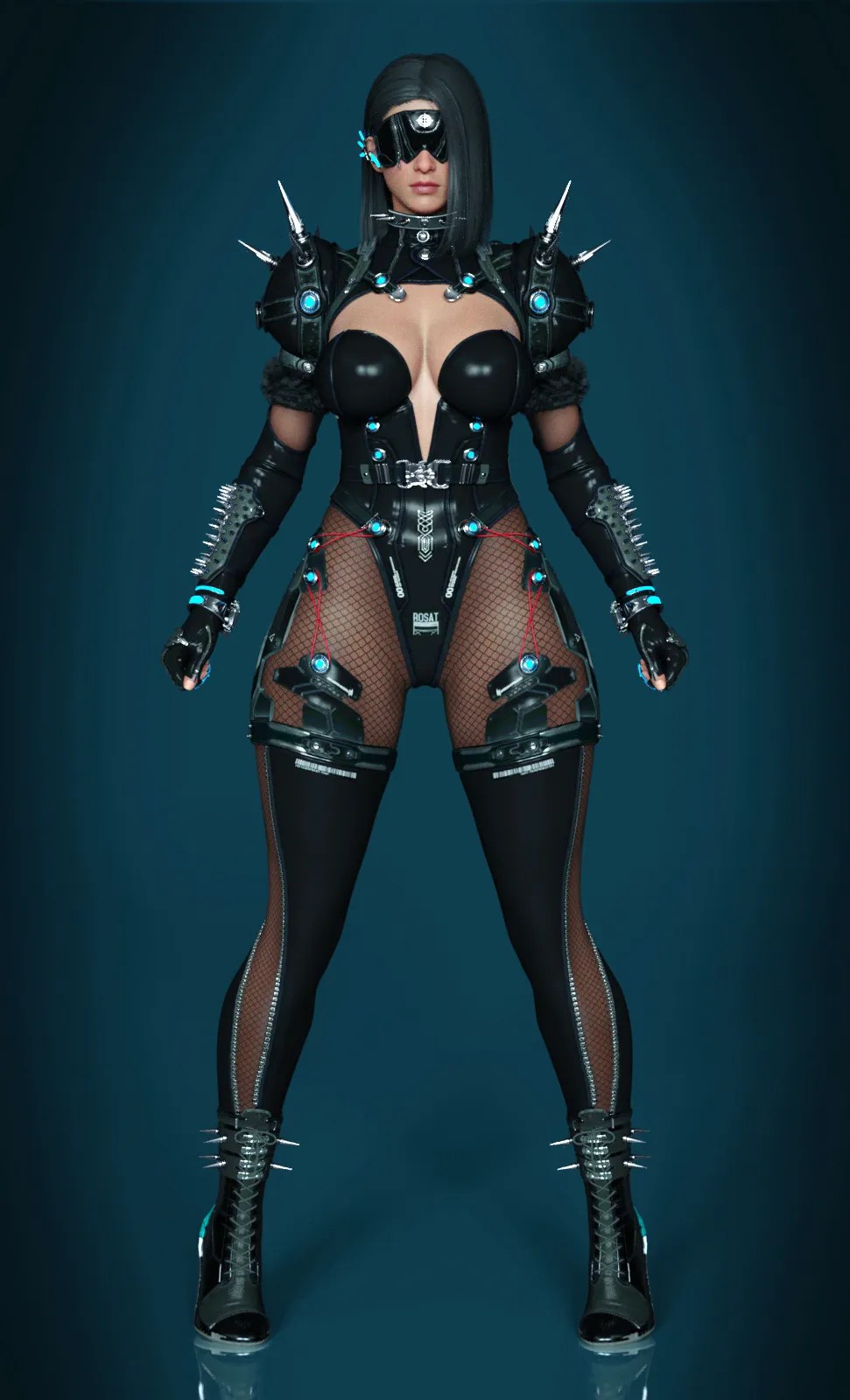 GC Hailey Black Thorn Outfits for G8fnew 