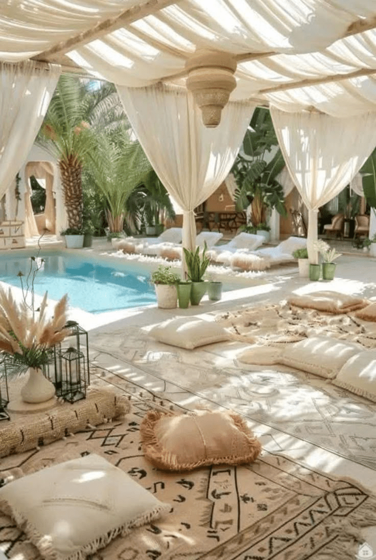 مظلة مسبح بجدة