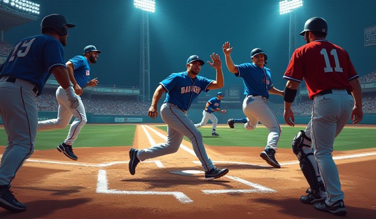 陳傑憲在經典賽奮力滑壘搶攻，右手食指不慎碰撞受傷。