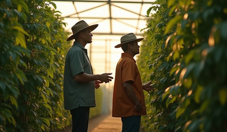 桃園農改場赴日考察設施蔬菜技術擴散模式獲啟發