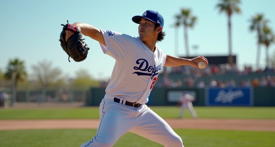 佐佐木朗希春訓表現起伏不定 道奇評估下放小聯盟或轉牛棚