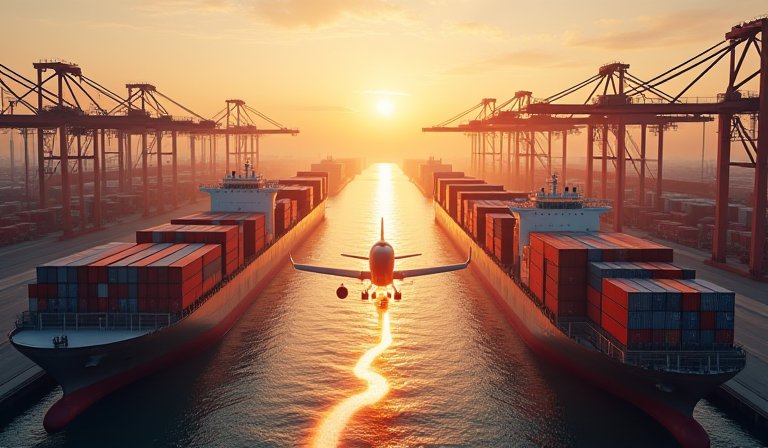 現代化廠房內技術人員操作精密工具機，進行金屬零件加工。