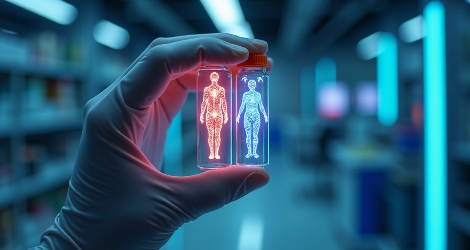 醫學研究員在實驗室處理診斷阿茲海默症的血液樣本。