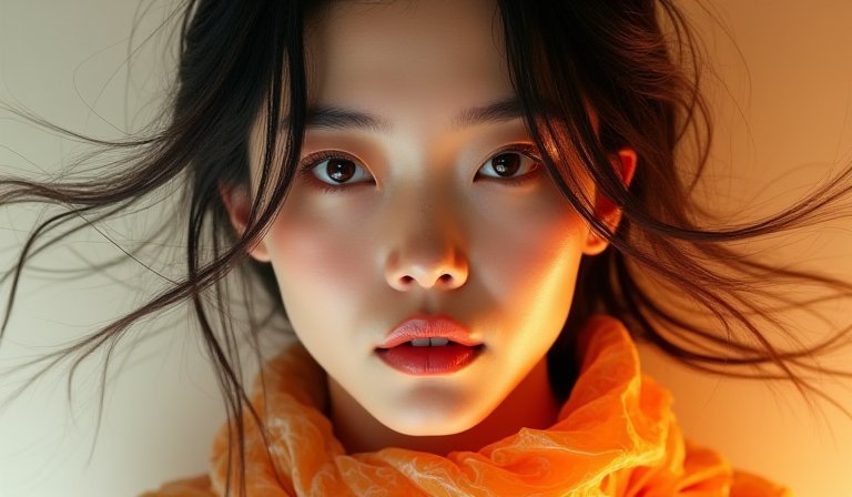 廖子妤短髮素顏出鏡，穿著樸素展現早年的青澀氣息。