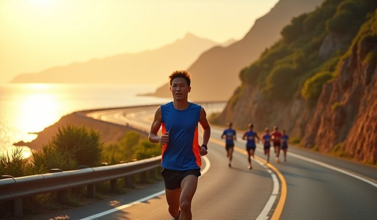 萬金石馬拉松明起跑！專家教破PB秘訣：別當破風者、上坡多憋一秒 - NOWnews今日新聞