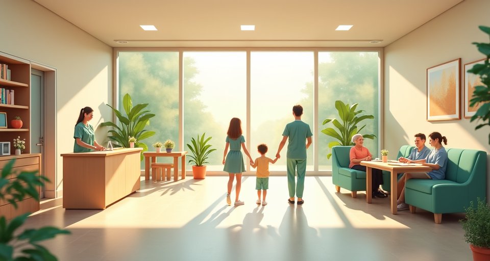 鹿港行政大樓提供托嬰與長者日照一站式服務