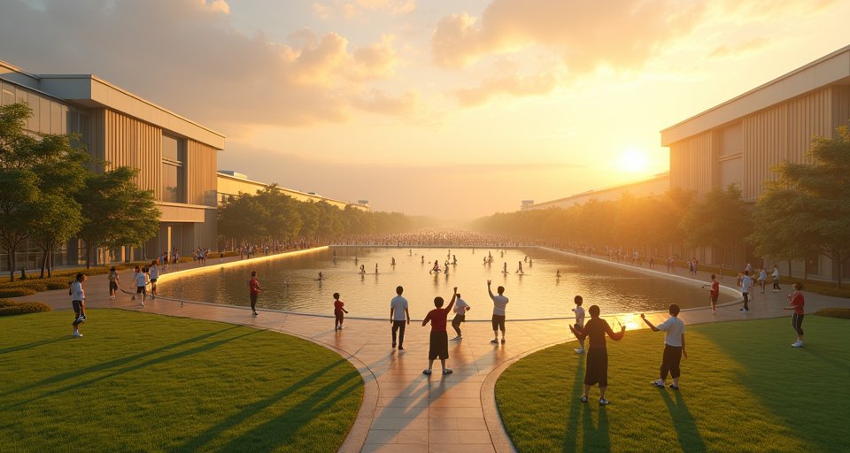 嘉興南湖區小學生在校園操場進行特色體能訓練。