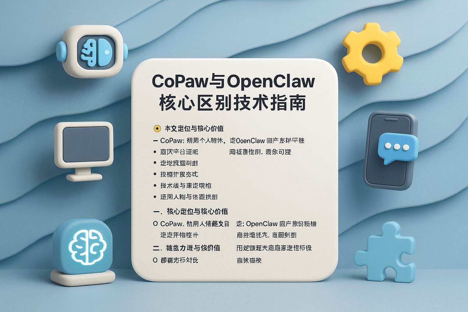 CoPaw与OpenClaw核心区别技术指南_图1