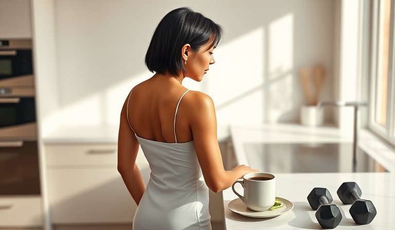 賴雅妍46歲公開40+女性身材管理秘訣 早餐第一口蛋白質黑咖啡重訓美背5招詳解 關鍵時刻