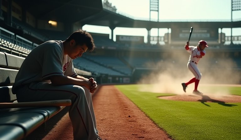 台美混血球員費爾柴德於春訓賽事中專注揮棒