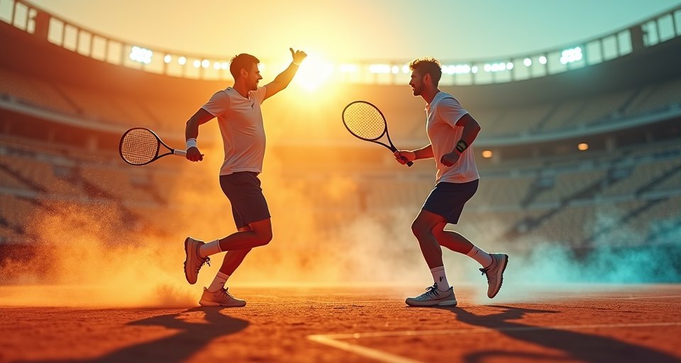 迪米特洛夫在加州沙漠硬地球場展現招牌單手反拍。