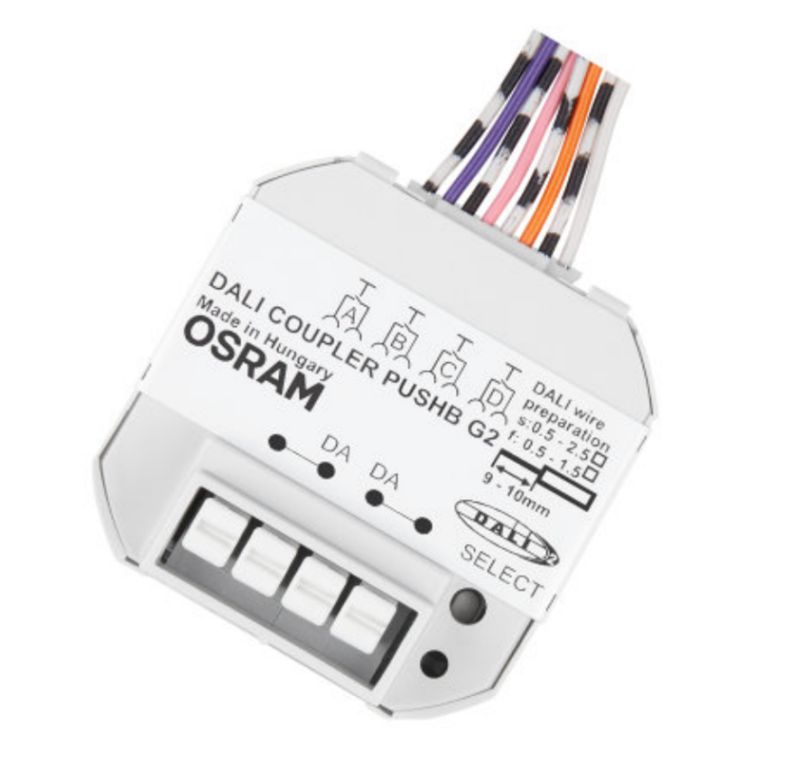 L Dali Pushbutton Coupler - Landscape Art Collection - HD Quality