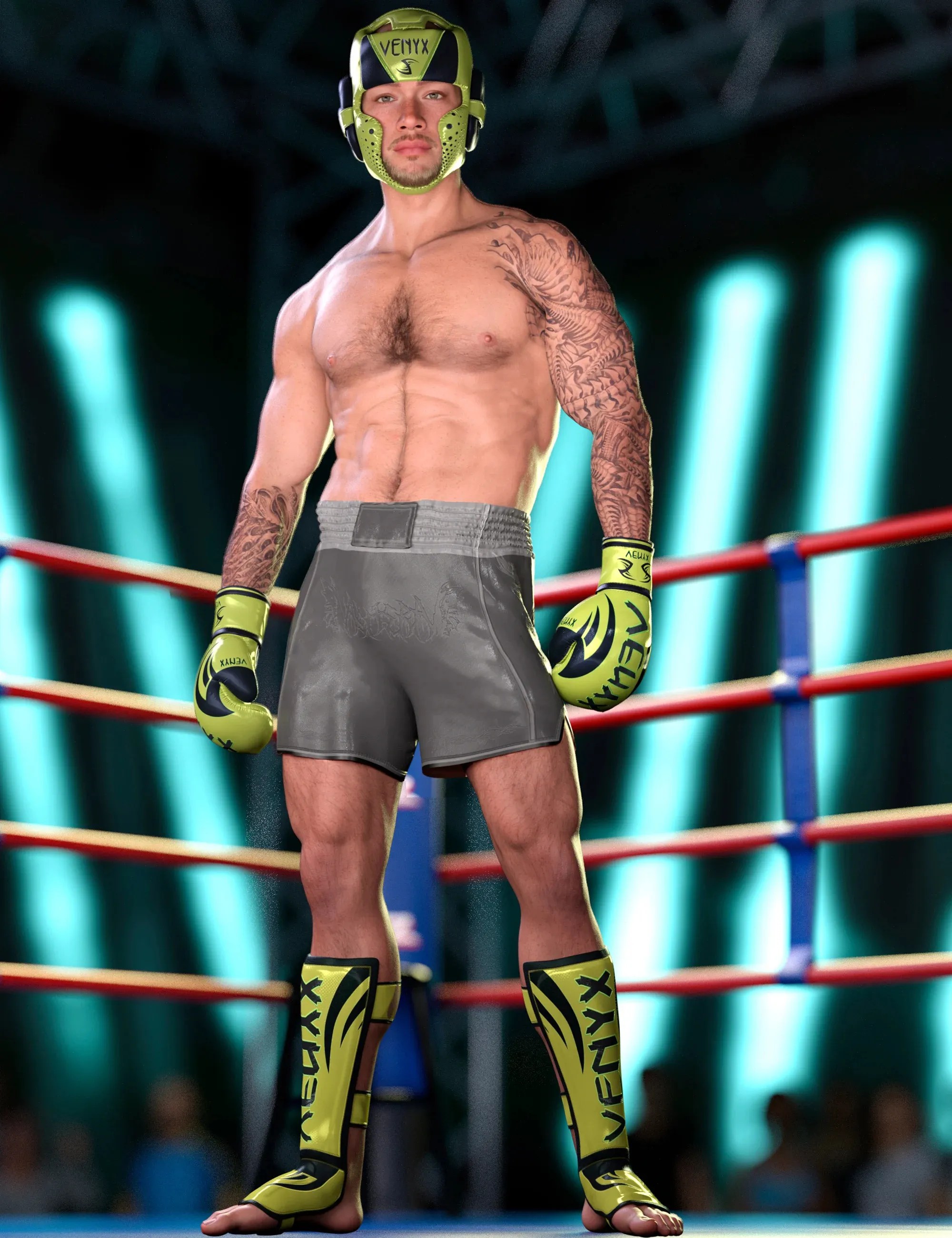 Final Round Combat Edition Accessories for Genesis 9, 8.1, and 8new 