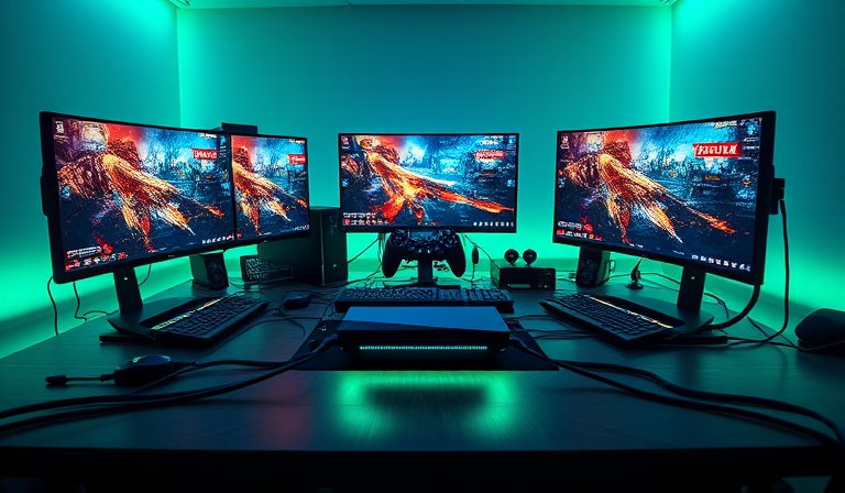 具備PC遊戲整合功能的次世代Xbox主機與無線控制器。