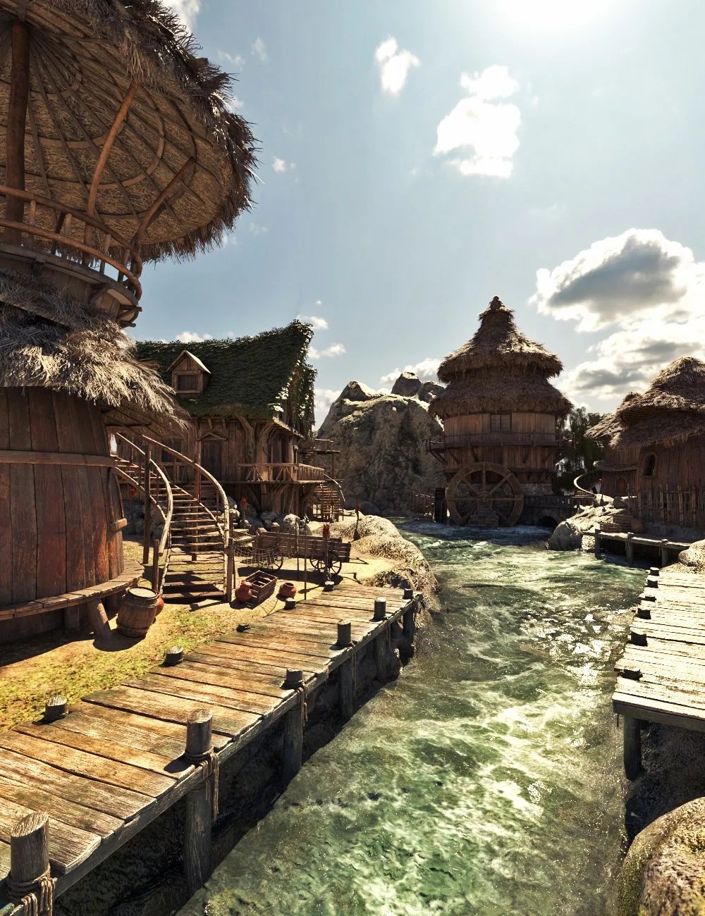 XI Fantasy River Villagenew 
