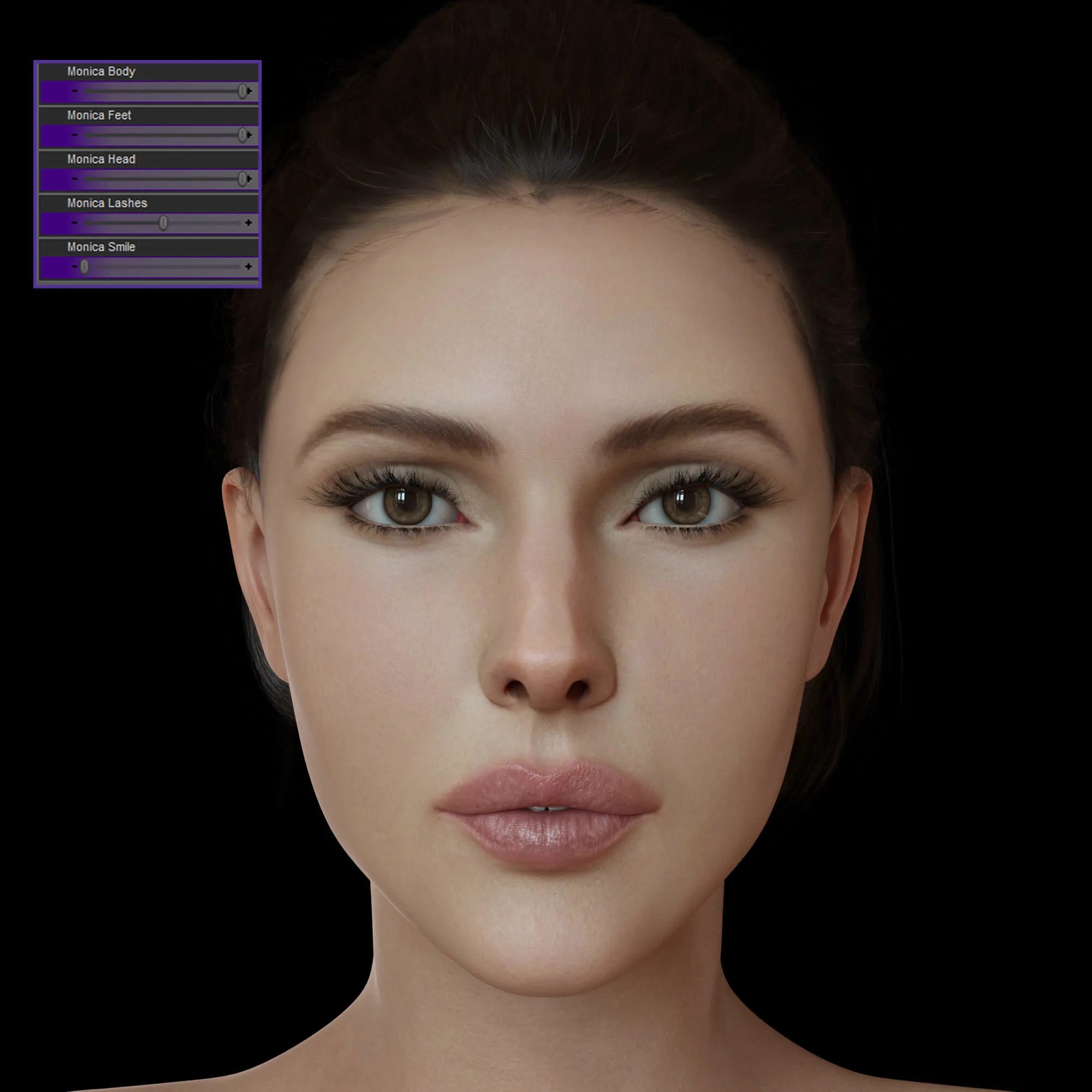 Monica for Genesis 8 Femalenew 