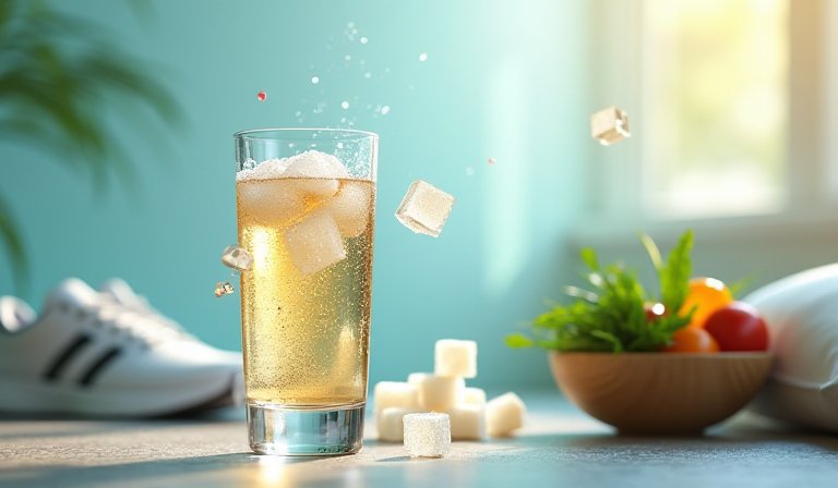 民眾使用皮尺測量腰圍，呈現腹部脂肪堆積與健康風險。