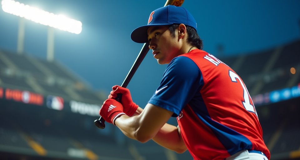 中華隊深藍色新球衣，胸前印有TAIWAN及紅白線條。