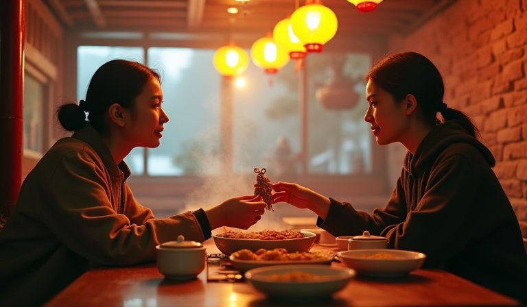 一餐飯認姊姊 西安小店溫情生日禮 關鍵時刻