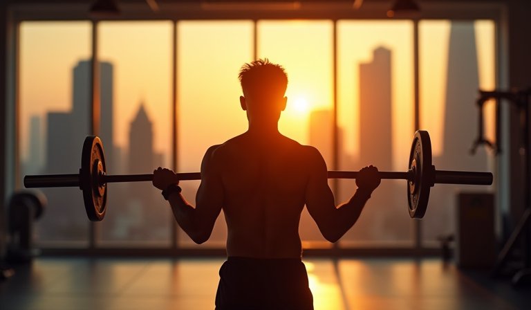 健身工廠寬敞明亮的場館空間，配備現代化運動器材設施。