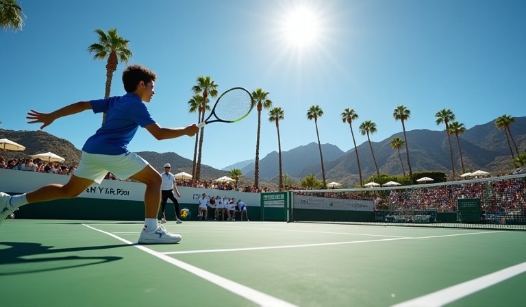 印第安韋爾斯網賽 艾卡拉斯八強挫諾里 莎芭蘭卡晉四強 關鍵時刻