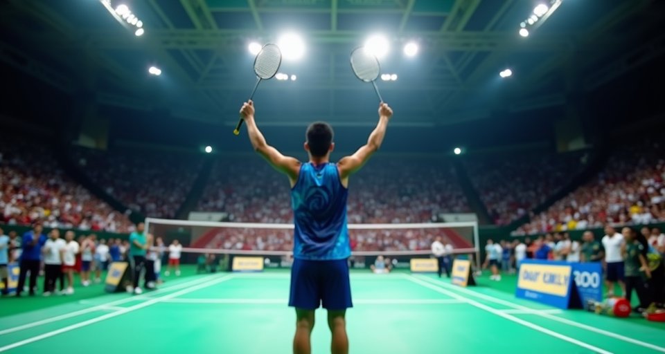林俊易激戰三局擊敗前球王昆拉武特 首闖全英羽賽男單決賽 關鍵時刻