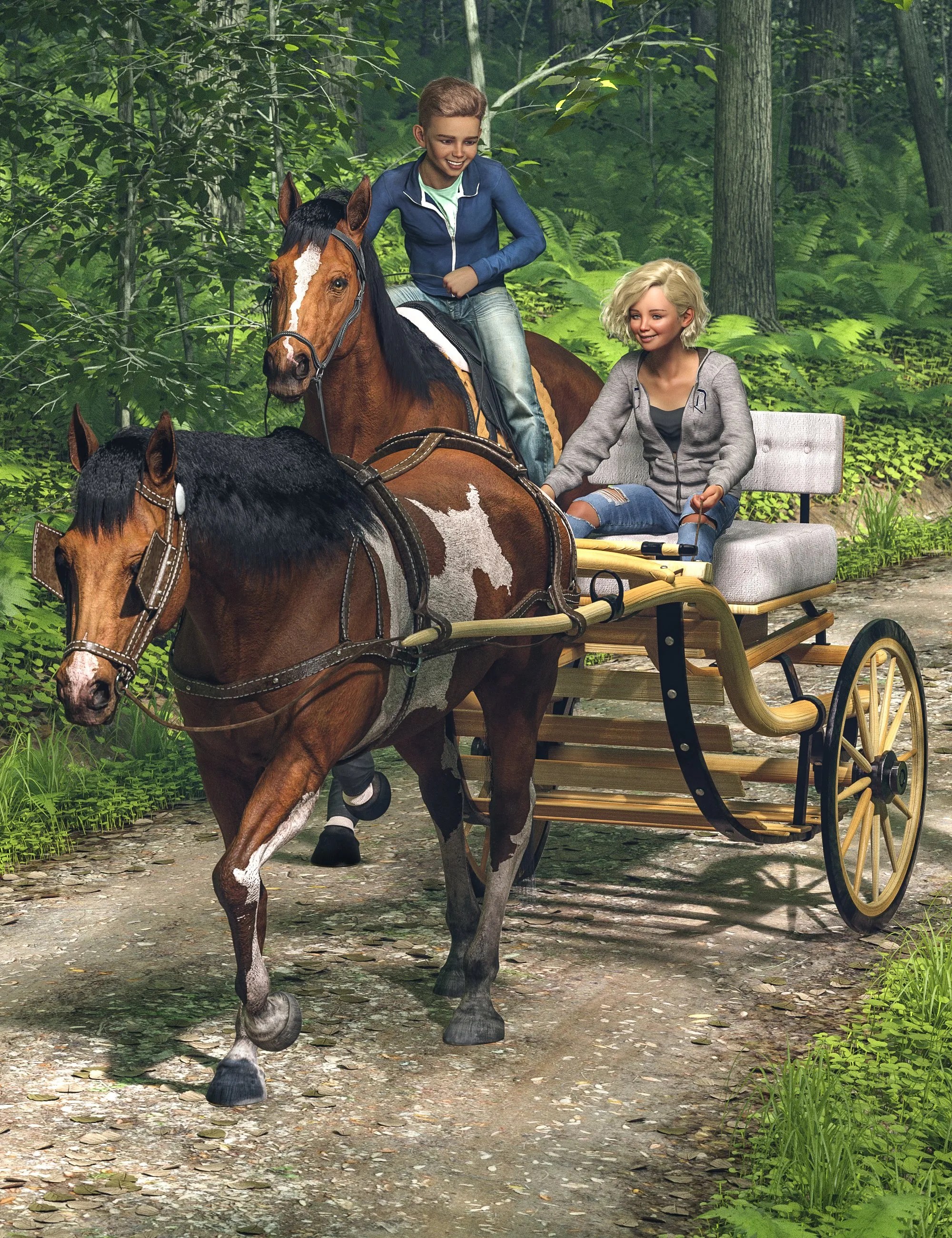 Daz Horse 3 Modern Bundlenew 