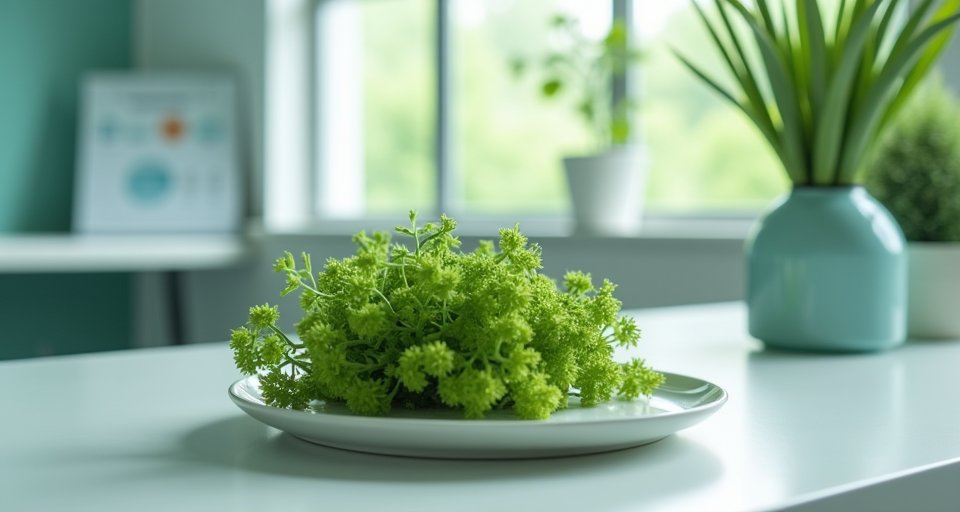 熱炒店餐盤中翠綠鮮嫩的過貓與山蘇，展現新鮮野菜質地。